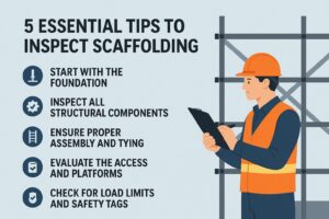 5 tips to inspect scaffolding